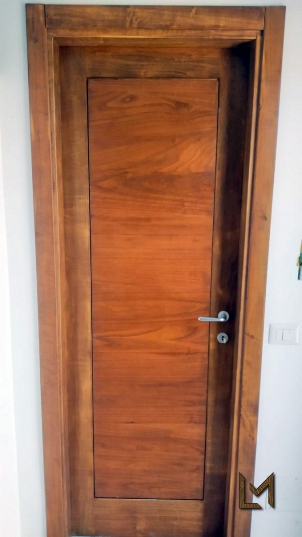 Porte pioppo noce scuro