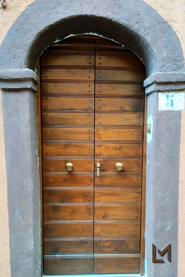 Portone alla mercantile castagno nazionale