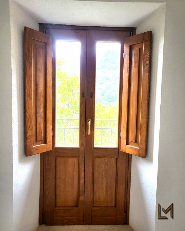 Finestre in frassino